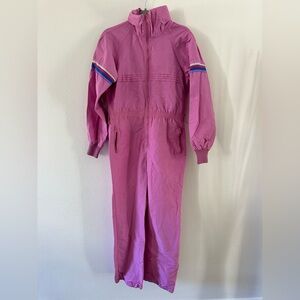 Ossi Snowsuit Teal Skiwear Jumpsuit Vintage Retro Outdoor Winter